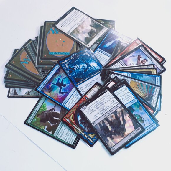 52 MAGIC THE GATHERING CARDS - MIXED SETS - COMMONS - UNCOMMON - RARES + FOIL - Picture 4 of 4